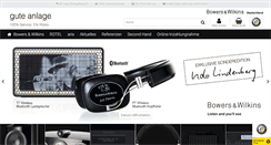 Desktop Screenshot of gute-anlage.de