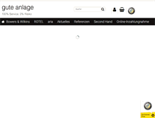 Tablet Screenshot of gute-anlage.de